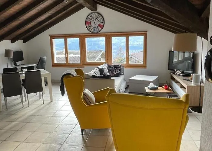 דירה Cosy And Quiet Private Place In Valais Savièse